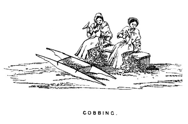 Bal Maidens Cobbing Copper Ore J Henderson 1858